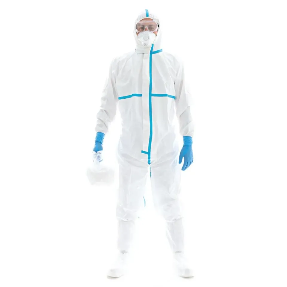 Hygostar Schutzset Super High Risk weiß-blau 6-teilig