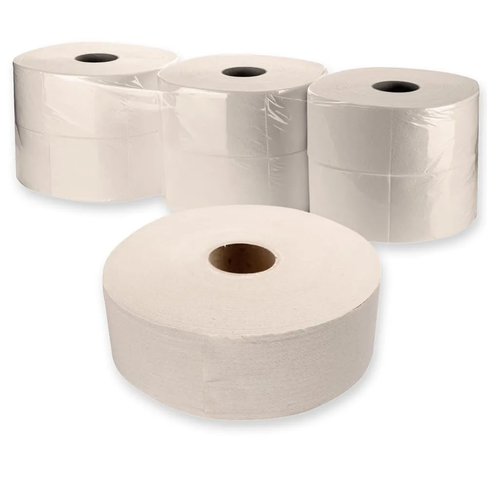 Hygoclean Jumbo Toilettenpapier 1-lagig natur 6 Rollen
