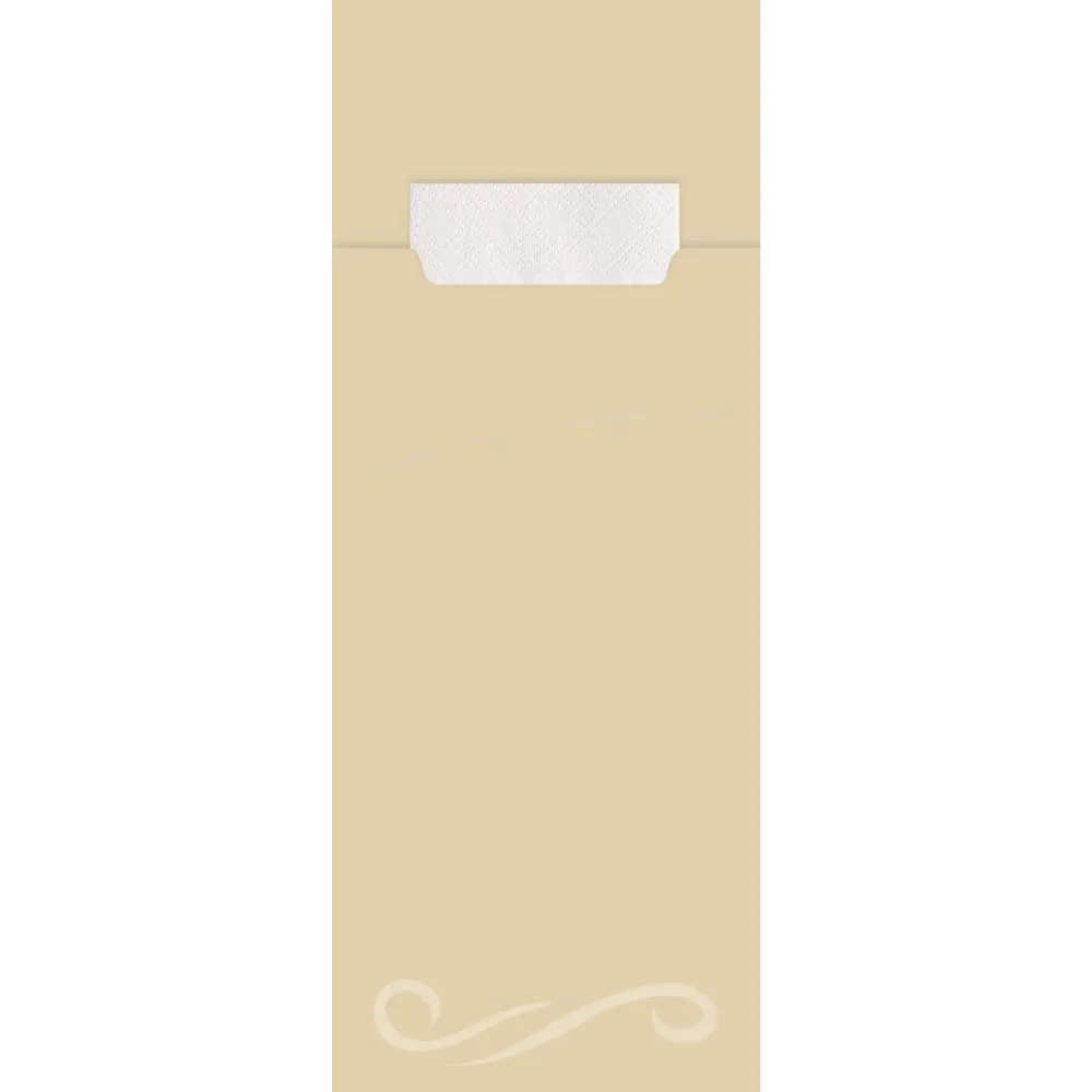 Hygostar Bestecktasche Classic creme 520 Stück