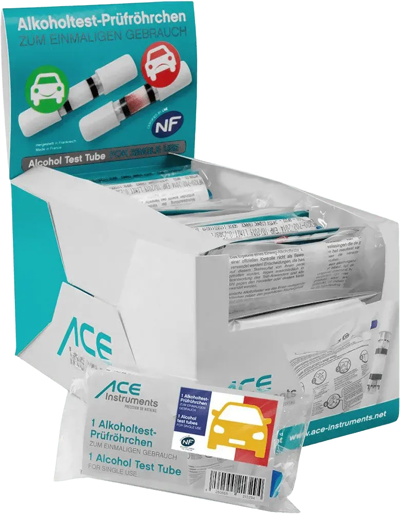 ACE Einmal Alkoholtester 2 Stück NF-zertifiziert