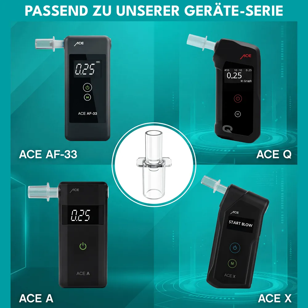 ACE A Q AF-33 X Mundstücke 25 Stück