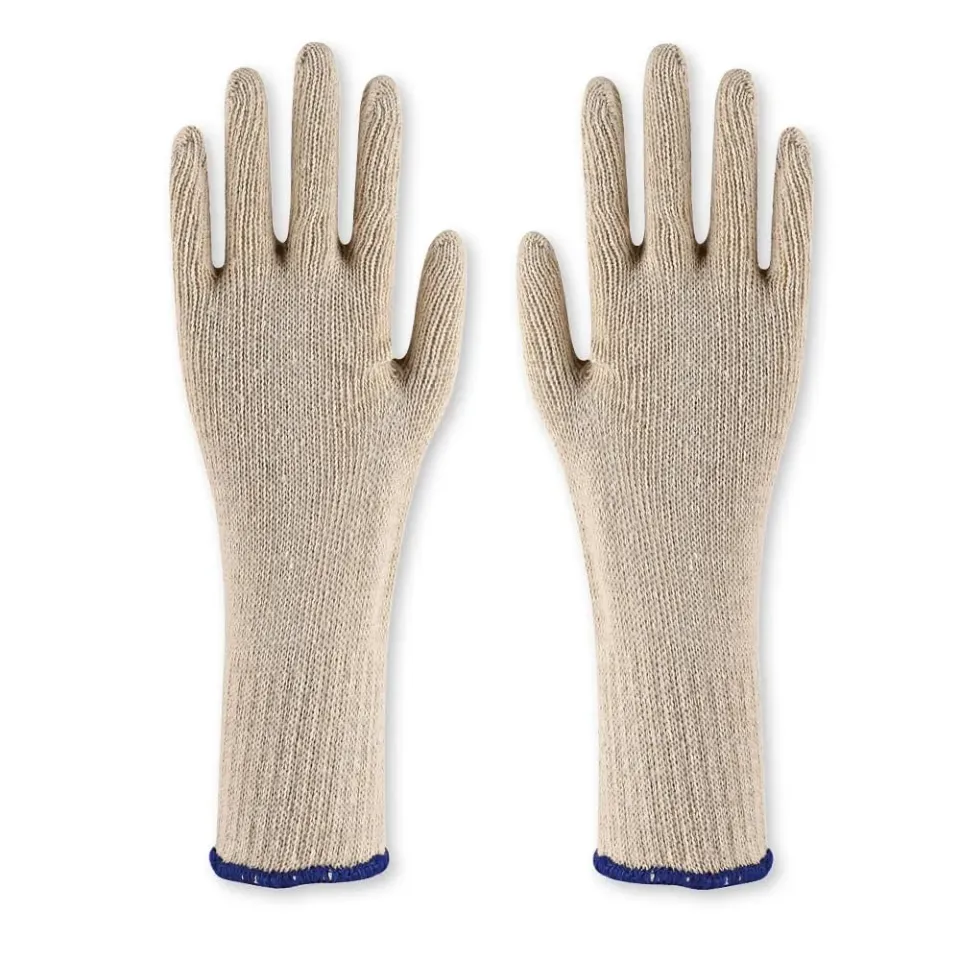 Franz Mensch Hygonorm Cuff Long Baumwollhandschuhe 24 Stück XL