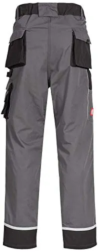 Nitras Motion Tex Plus Cargohose grau 52 Comfort-Fit robust