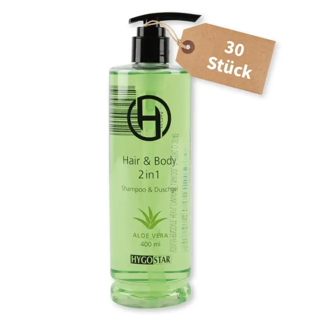 Hygostar Hair&Body 2in1 Shampoo Duschgel 15x400ml Aloe Vera