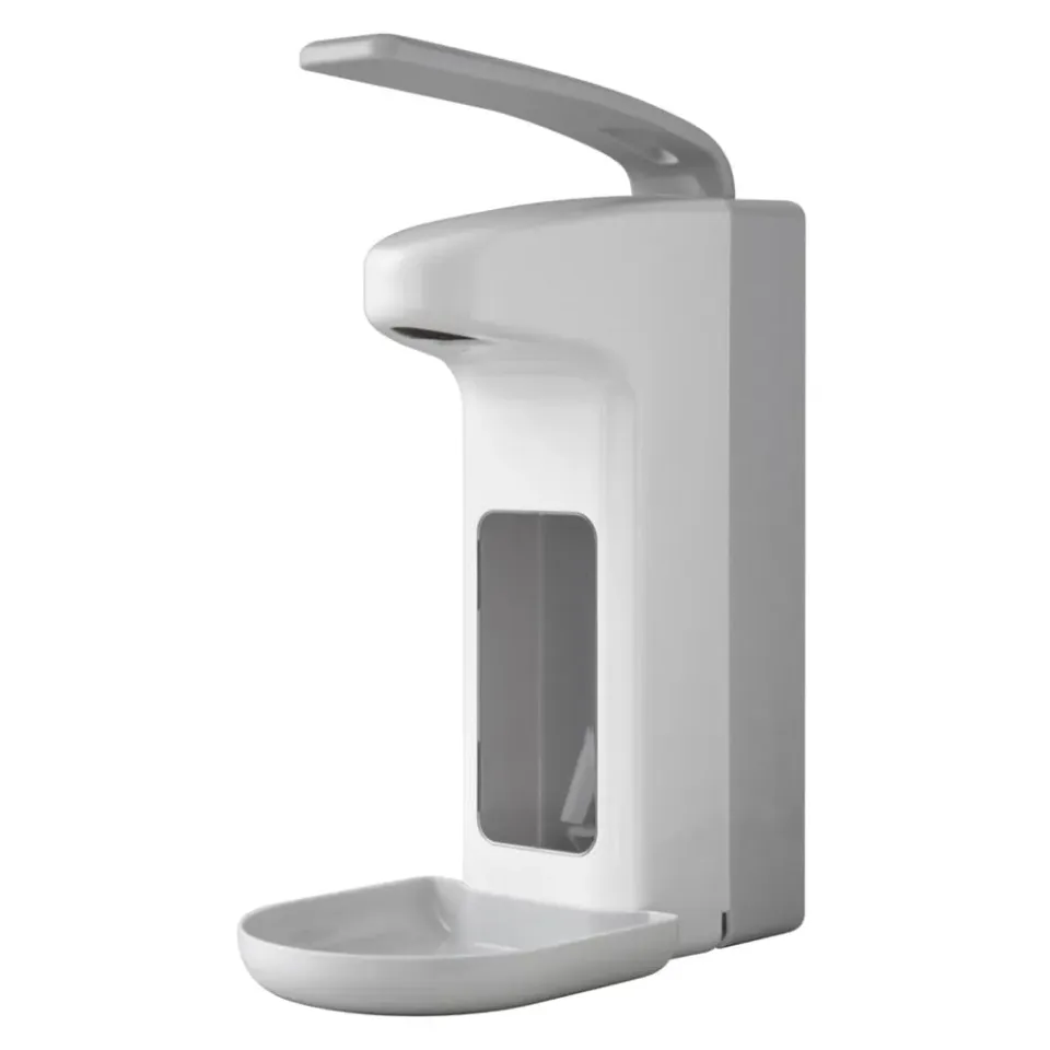 Franz Mensch Hygoclean Armhebel Desinfektionsspender 0,5l weiß