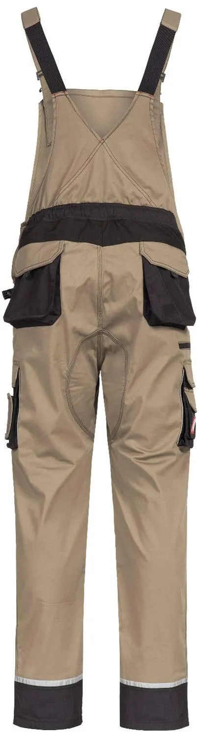 Nitras 7725 Latzhose Beige 42 robuste Arbeitshose