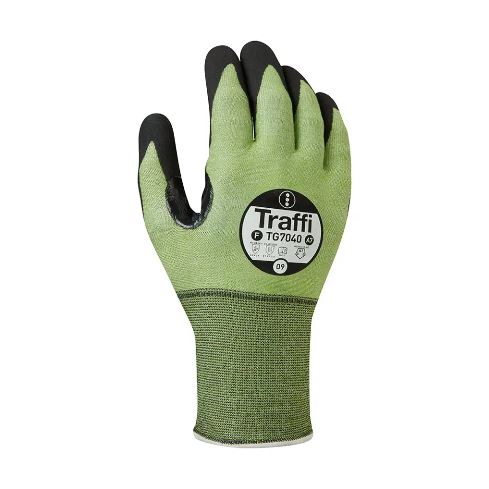 TraffiGlove TG7040 Nitril-Arbeitshandschuh Cut F