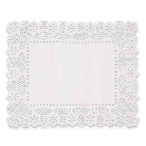 Franz Mensch Hygostar Tortenspitzen weiß 40x30 cm fettdicht