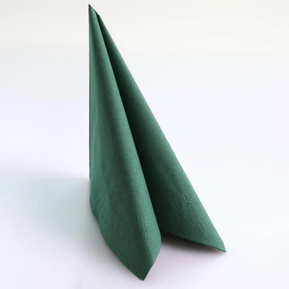 Hygostar Eleganza Servietten grün 40x40 cm 1500 Stück