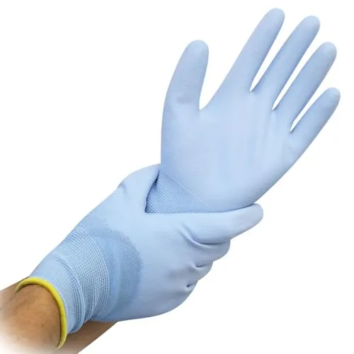 Hygostar Ultra Flex Hand Feinstrickhandschuhe 3/4 PU weiß 10/XL 240 St