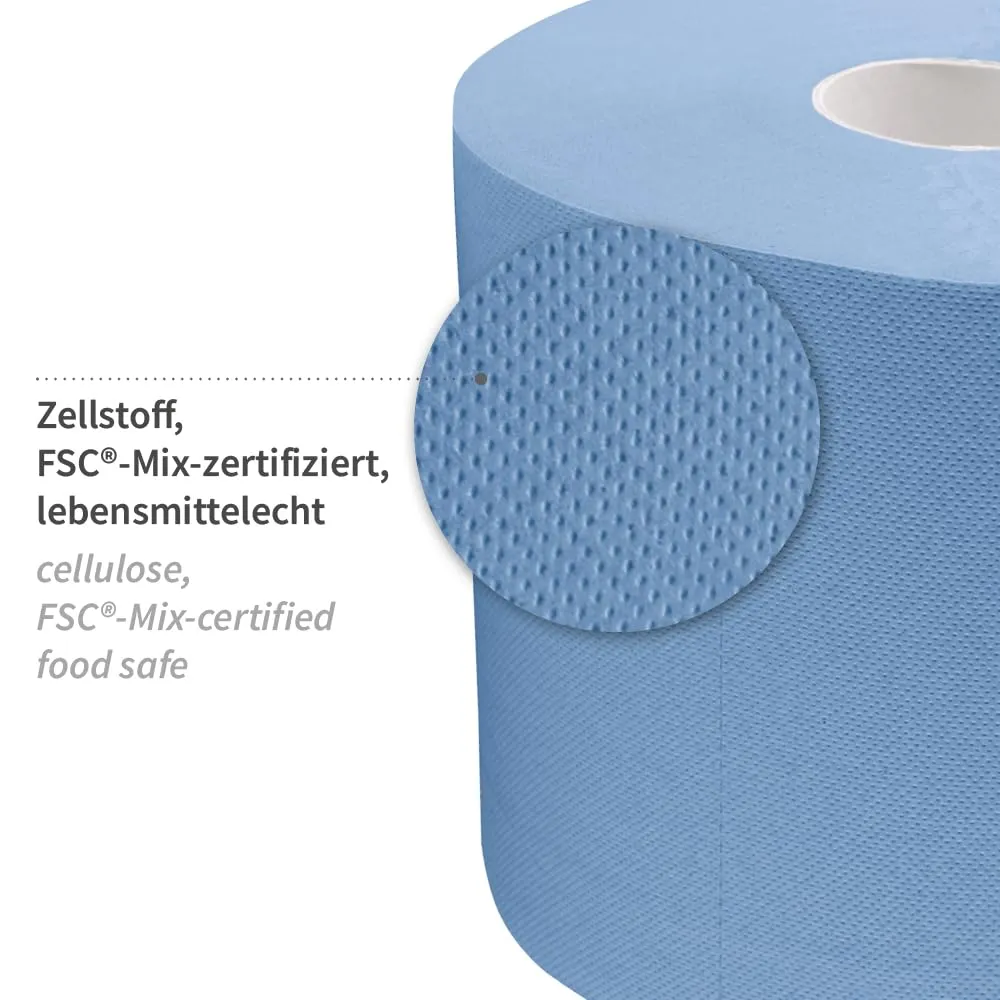 Hygoclean Allfood Putzpapier blau 35x38cm 2x500 Abrisse