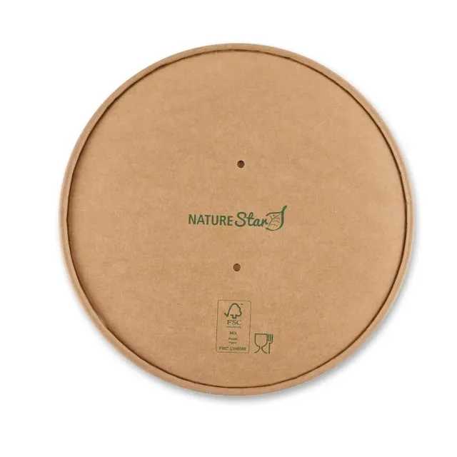 NatureStar Caesar Deckel Ø 18,5 cm 300 Stück PE-beschichtet