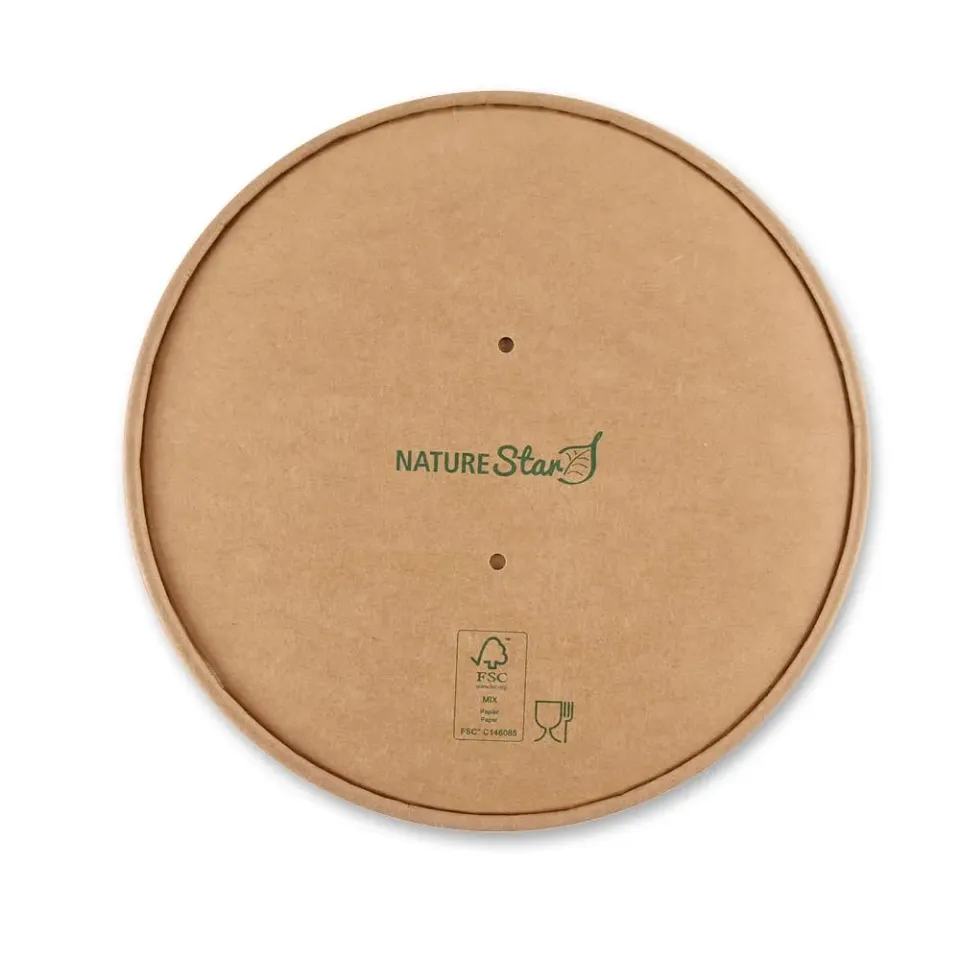 NatureStar Caesar Deckel Ø 18,5 cm 300 Stück PE-beschichtet