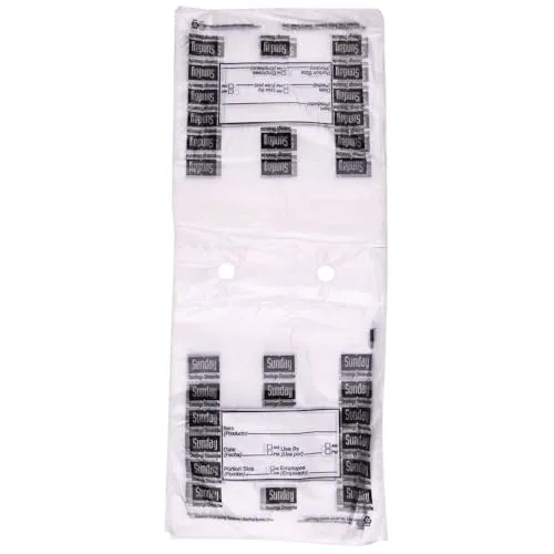 Hygostar Portionsbeutel Sunday HDPE 2000 Stück transparent