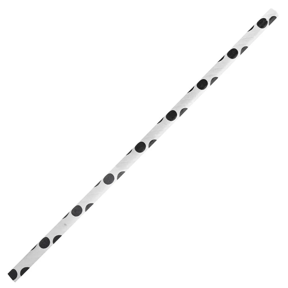 NatureStar Classic Papiertrinkhalme grün-weiß 3000 Stück FSC