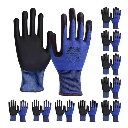 Nitras Skin Flex 6640 Schnittschutzhandschuhe 10 Paar Gr.10 XL Stufe 4