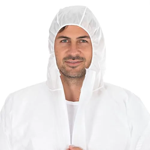 Hygostar Overall Typ 5+6 SMS weiß XXL 50 Stück Einweg