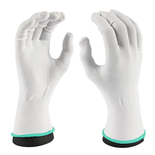 Hygostar Allfood Feinstrickhandschuhe Schwarz 9/L 24 Stück Nylon