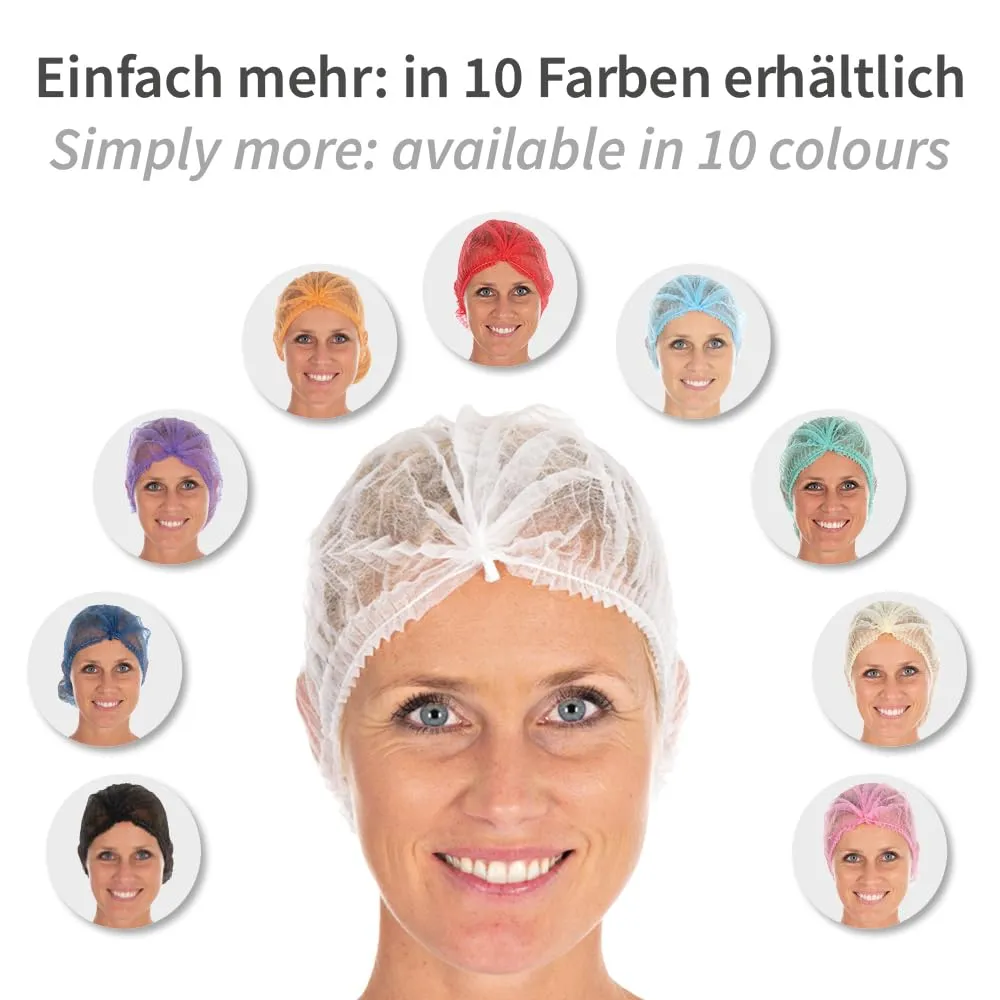 Hygonorm Light Klipphauben weiß Einheitsgröße 1000 St latexfre