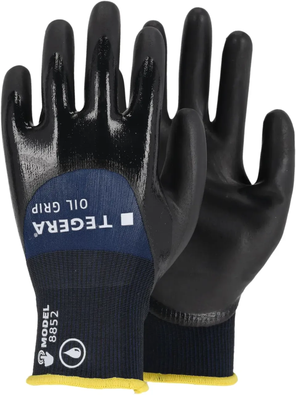 TEGERA Oil-Grip 8852 Arbeitshandschuh Größe 6 3-fach
