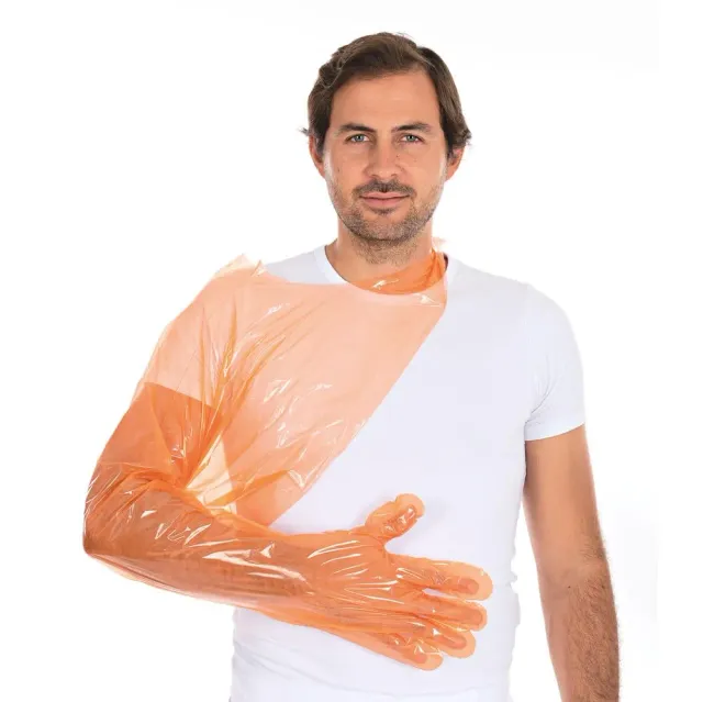 Hygostar LDPE-Handschuh Softline Extra Long 2000 Stk