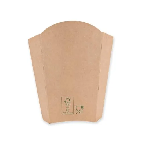 Franz Mensch NatureStar Pommes-Schütten Kraftpapier 1000 fettresistent