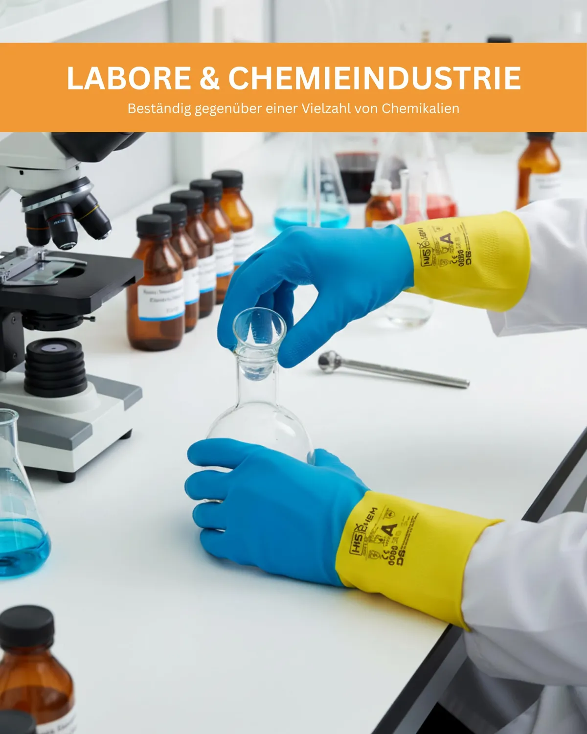 Hi5 Chem Chemikalienschutzhandschuhe XXL 1 Stück