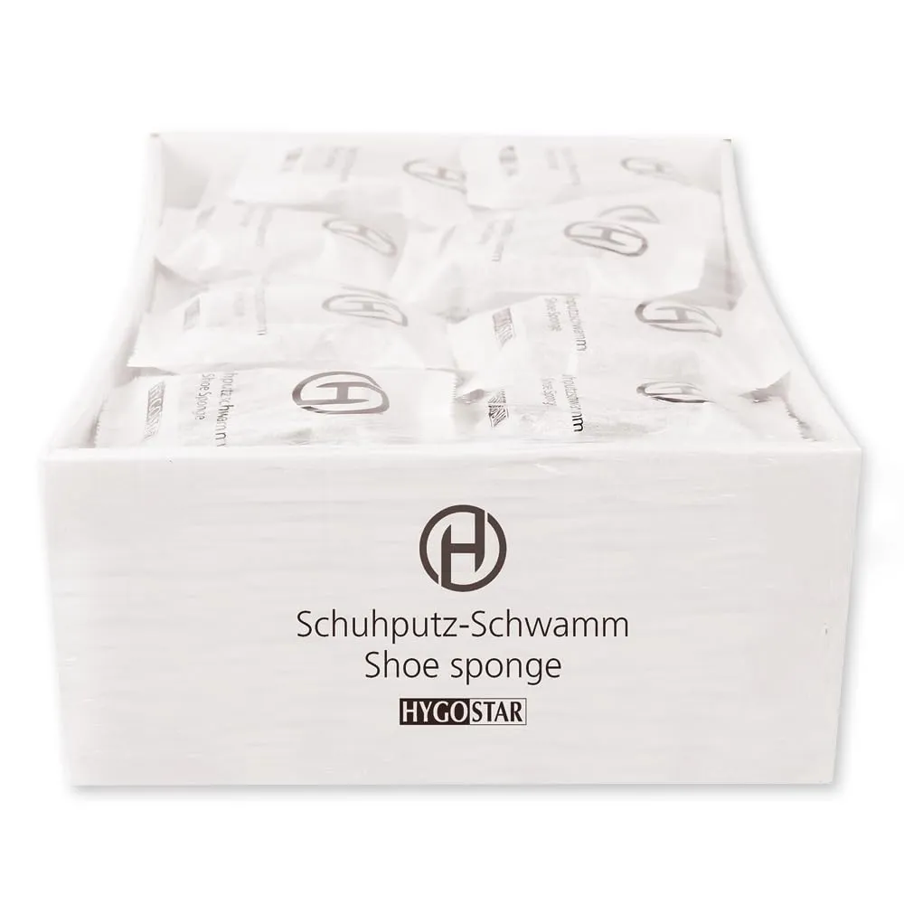 Franz Mensch Hygostar Schuhputzschwamm 1000St PET schwarz