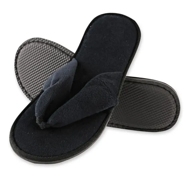 Hygostar Black Deluxe Hotelslipper offen schwarz 200 Stück