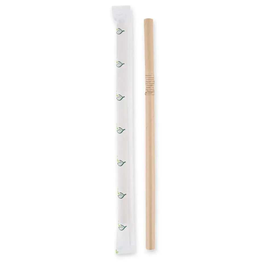 NatureStar Flex Papiertrinkhalme 3000 Stück einzeln