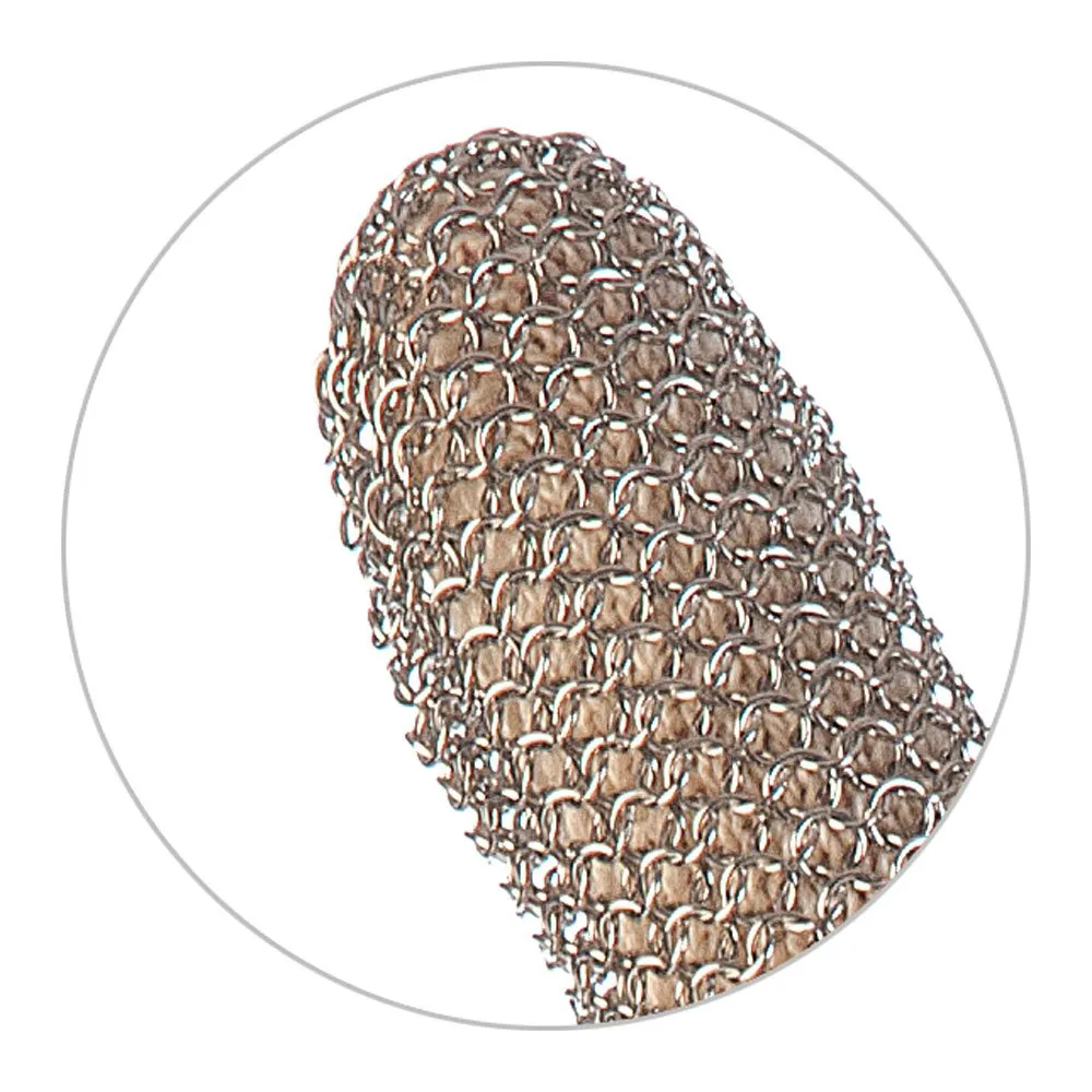 Hygostar Stechschutz-Handschuh Edelstahl XL mit Stulpe