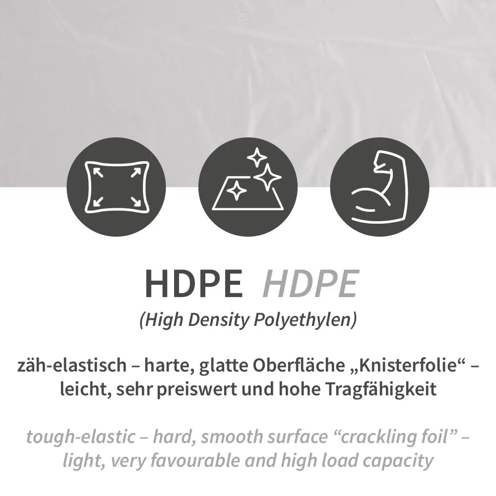 Hygoclean Müllbeutel 10l 1920x weiß HDPE