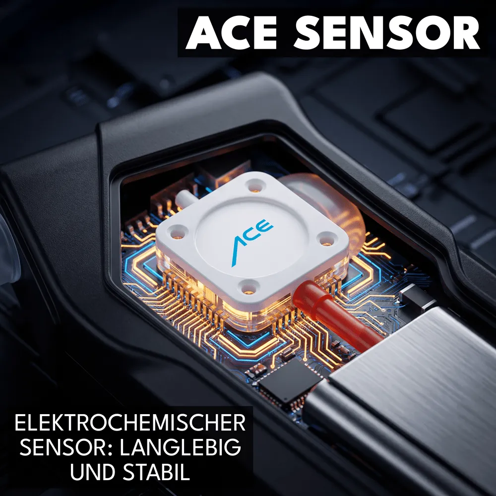ACE X Alkoholtester elektrochemisch 25 Mundstücke Gutschein