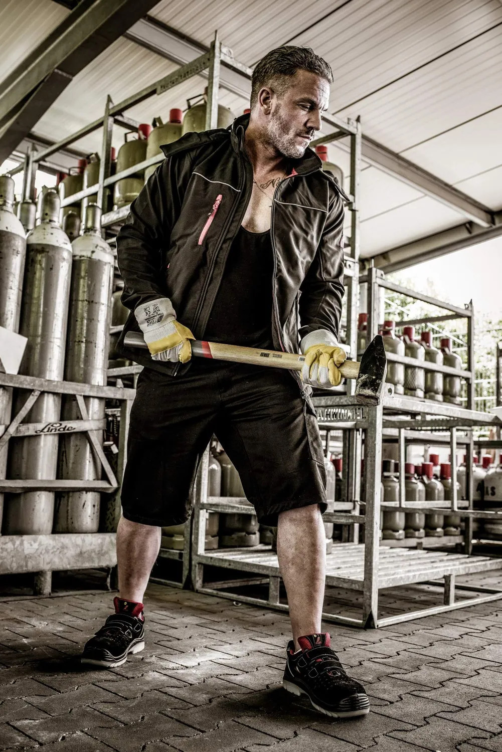 Nitras Motion Tex Plus 7602 Arbeitsshorts 35% Baumwolle