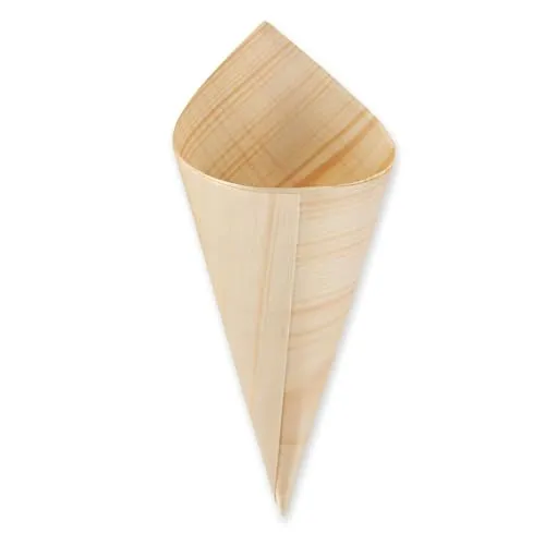 Franz Mensch NATUREStar Fingerfood-Spitztüten Holz 19,5 cm 500 Stück