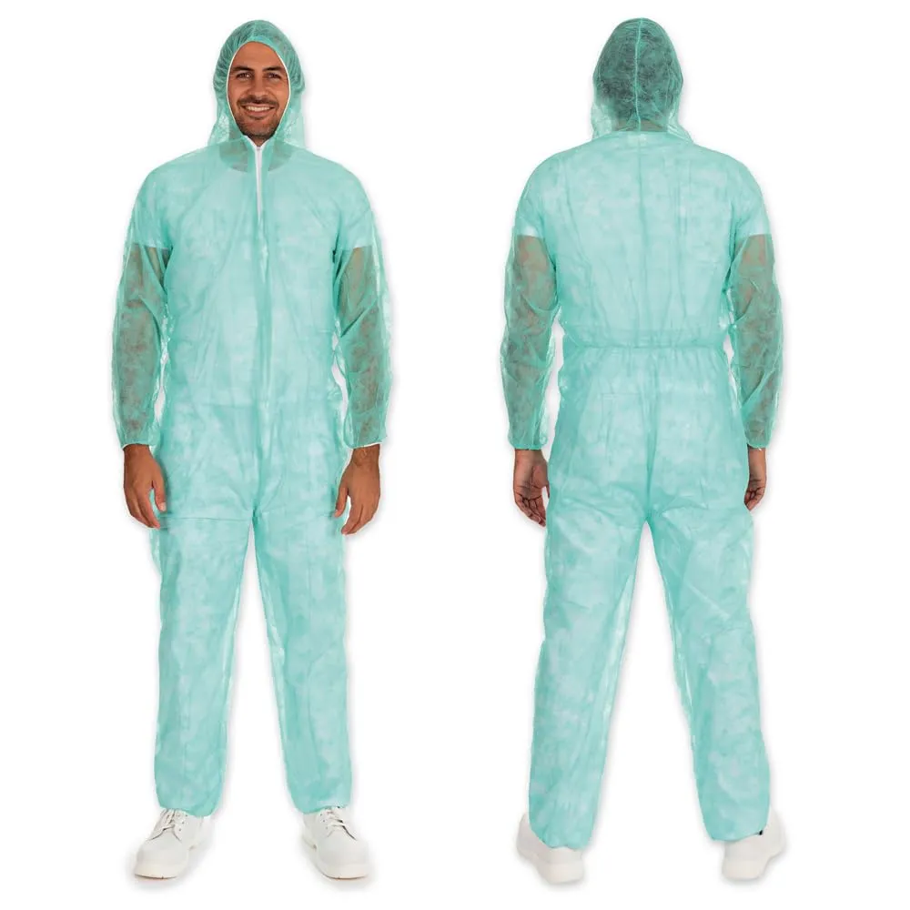 Hygonorm Overalls Light Einwegoverall XXL 50 Stück grün