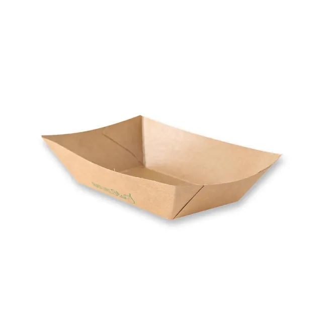 NatureStar Tasty Foodtray Kraftpapier braun 400 ml 1000 Stück