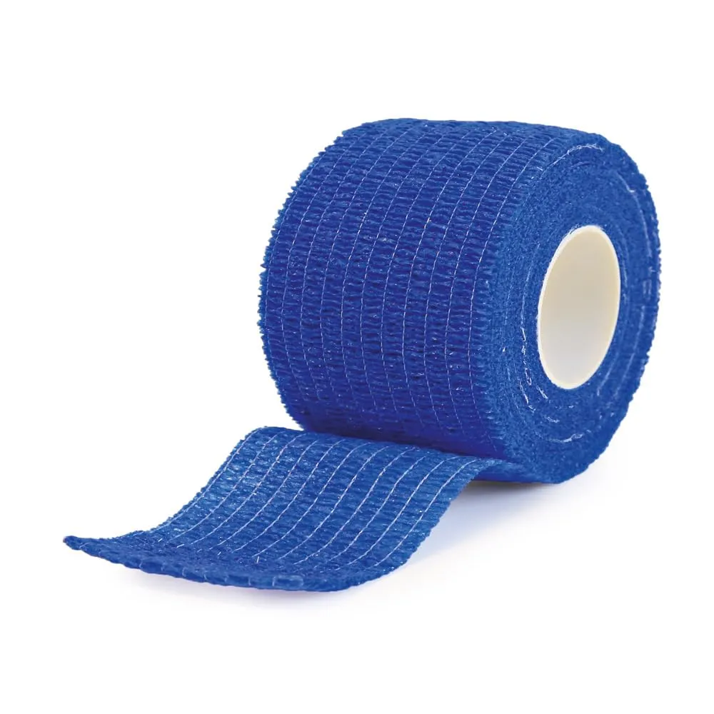 Franz Mensch Hygomed Schnellverband Verband blau 5 cm x 7 m 8 Stück