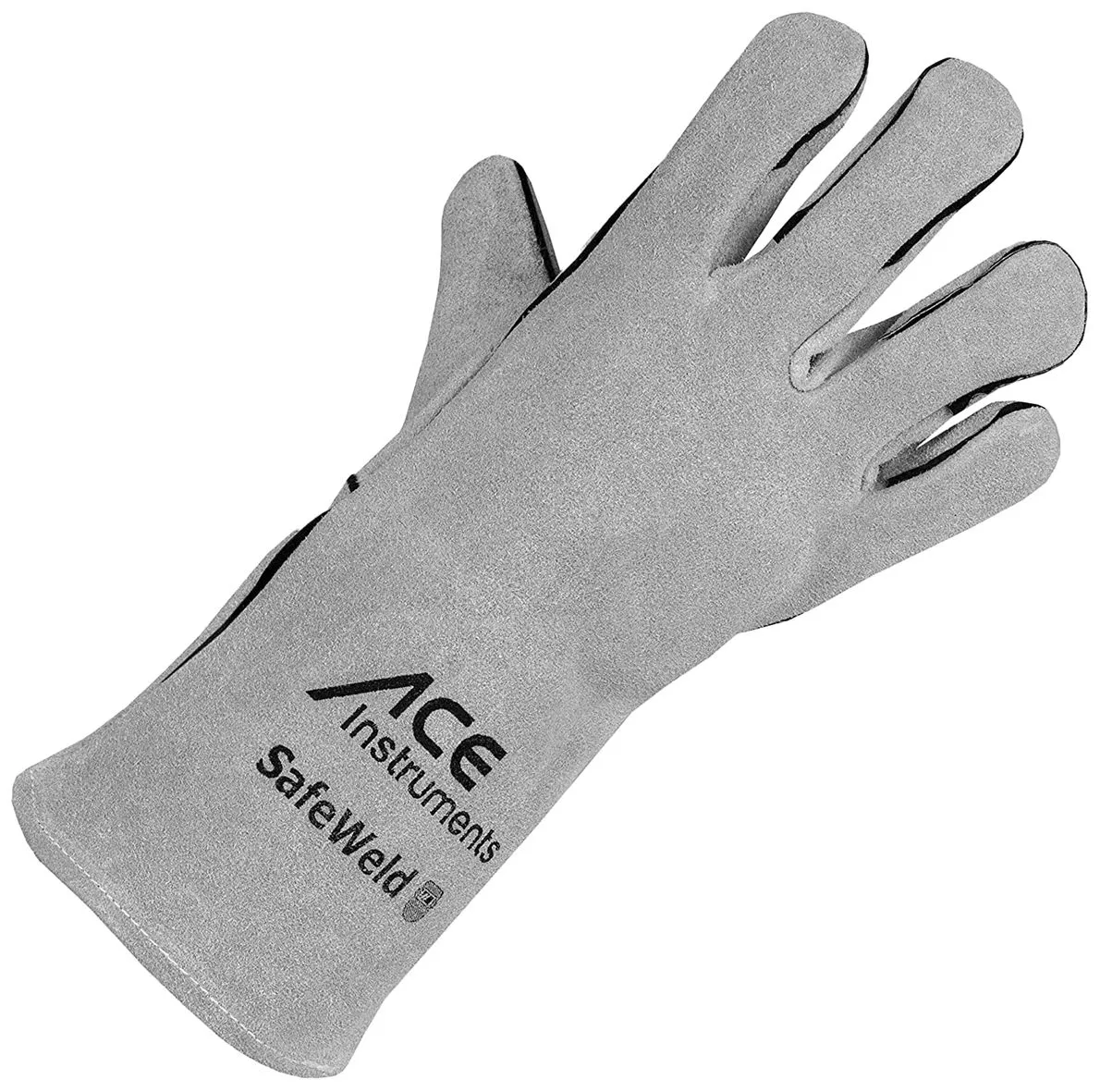 ACE SafeWeld Schweißerhandschuhe 1 Paar Rindsleder