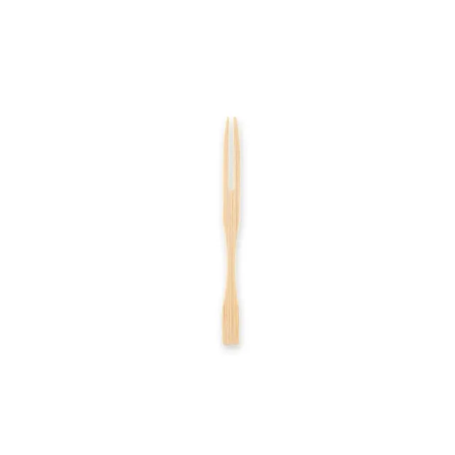 Franz Mensch NatureStar Obstgabel Bambus 9cm 1000 Stk zweizackig