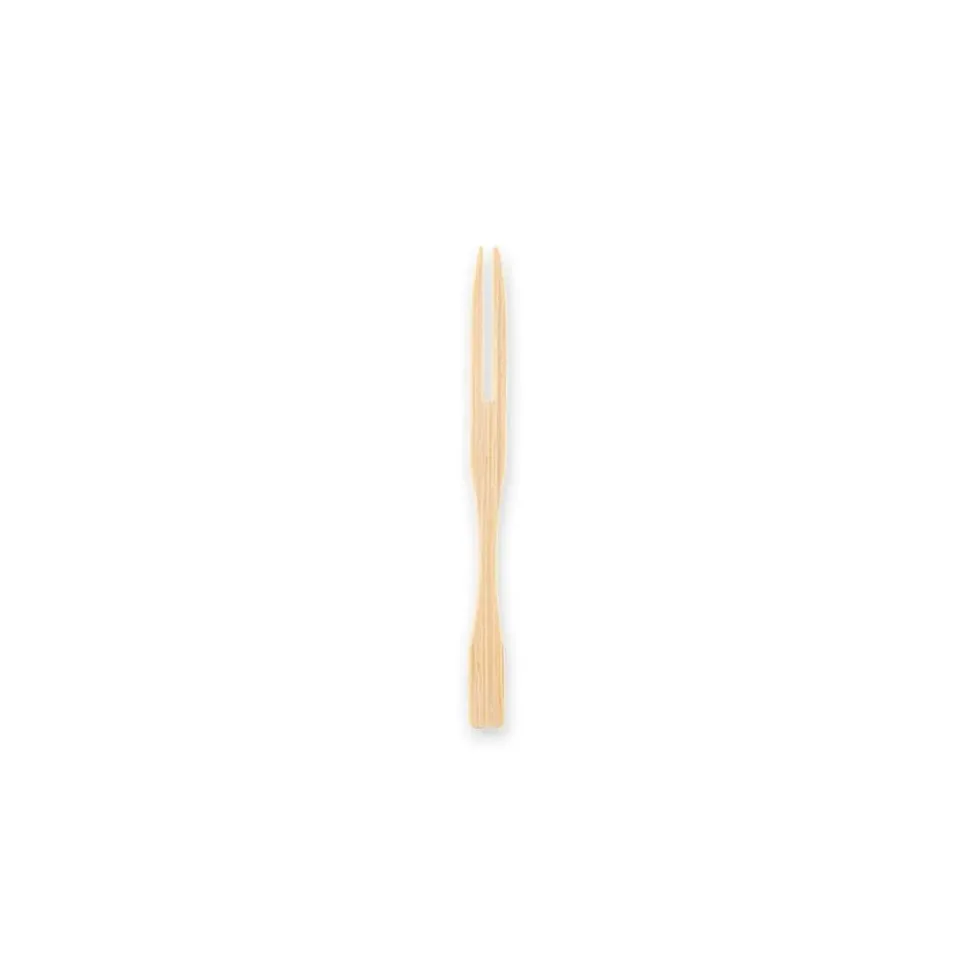 Franz Mensch NatureStar Obstgabel Bambus 9cm 1000 Stk zweizackig