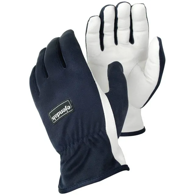 Tegera 124 Lederhandschuh Größe 10 blau-weiß