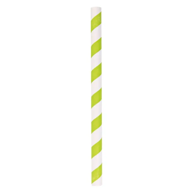 NatureStar Papier-Trinkhalme Cocktail 13 cm grün 4000 Stück