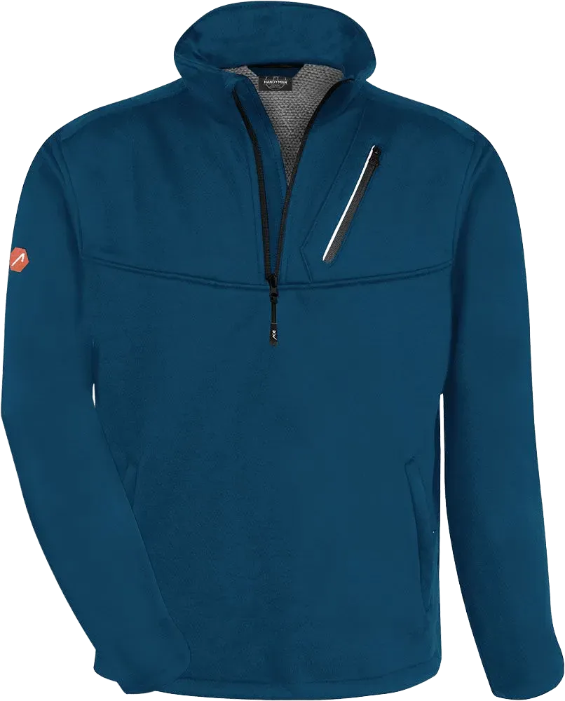 ACE Handyman Fleece-Arbeitspullover Navy L warm 360g