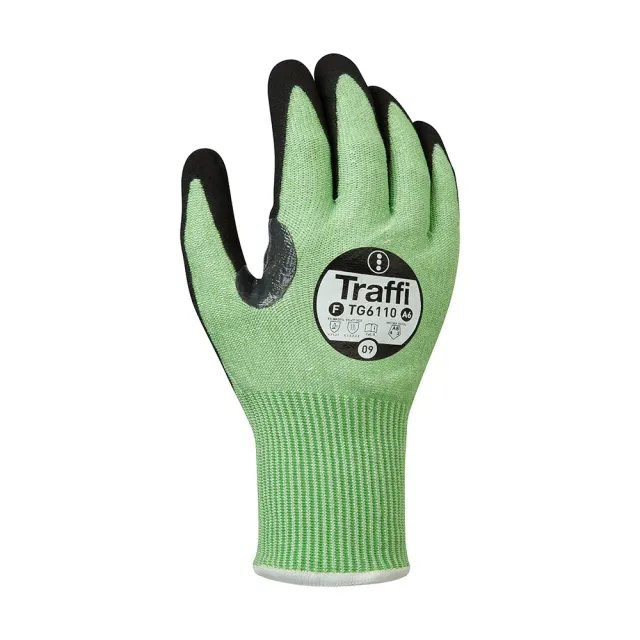 TraffiGlove TG6110 Nitrilhandschuh Schnittschutz F Grip