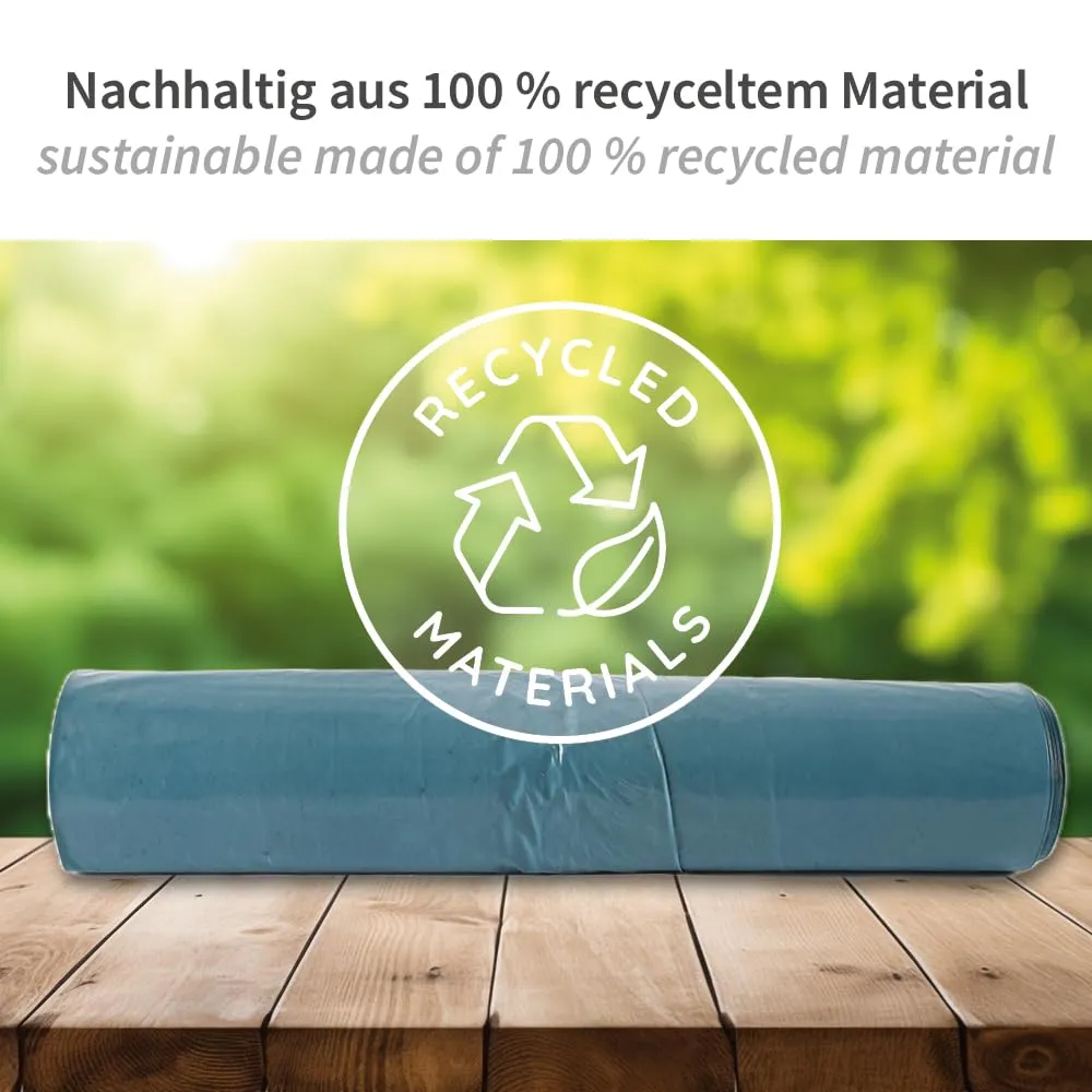Franz Mensch Müllbeutel 120 l blau 100 Stück extra stark