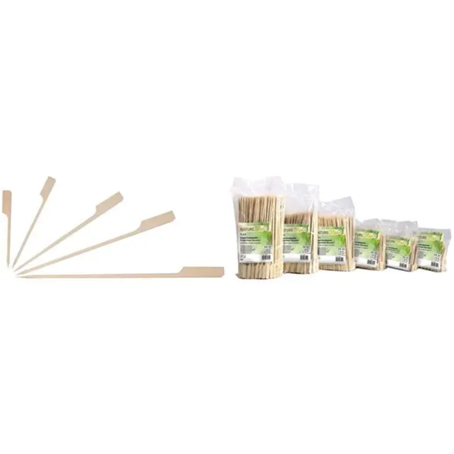 NatureStar Fingerfood-Spieße Bambus 18cm 250 Stück Deko