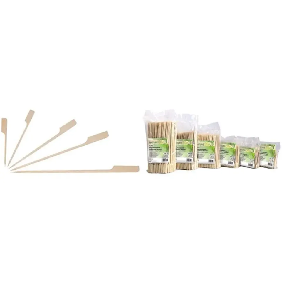 NatureStar Fingerfood-Spieße Bambus 18cm 250 Stück Deko