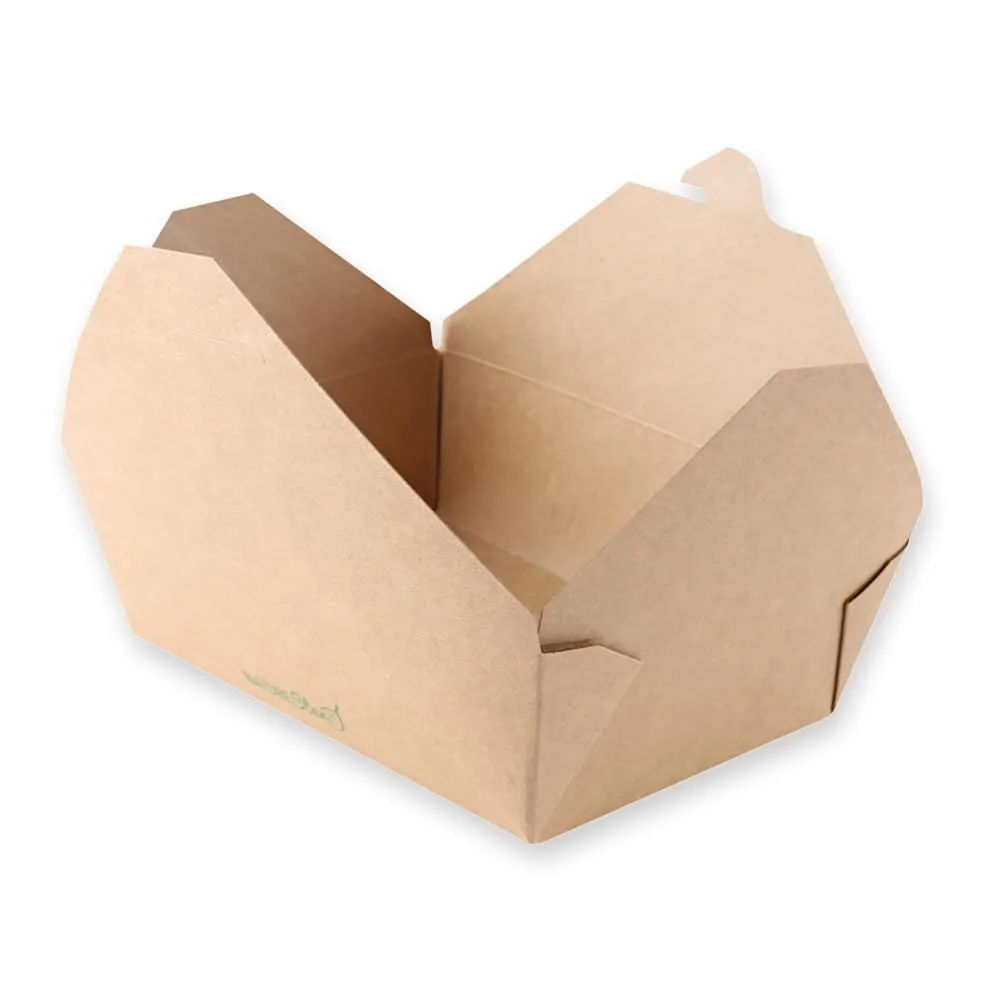 NatureStar Menu Foodboxen Kraftpapier braun 21,5 cm 200 Stück