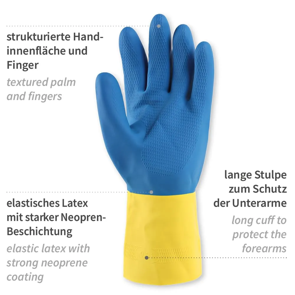 Franz Mensch HygoStar Conqueror II Chemiehandschuhe M 50 Stück